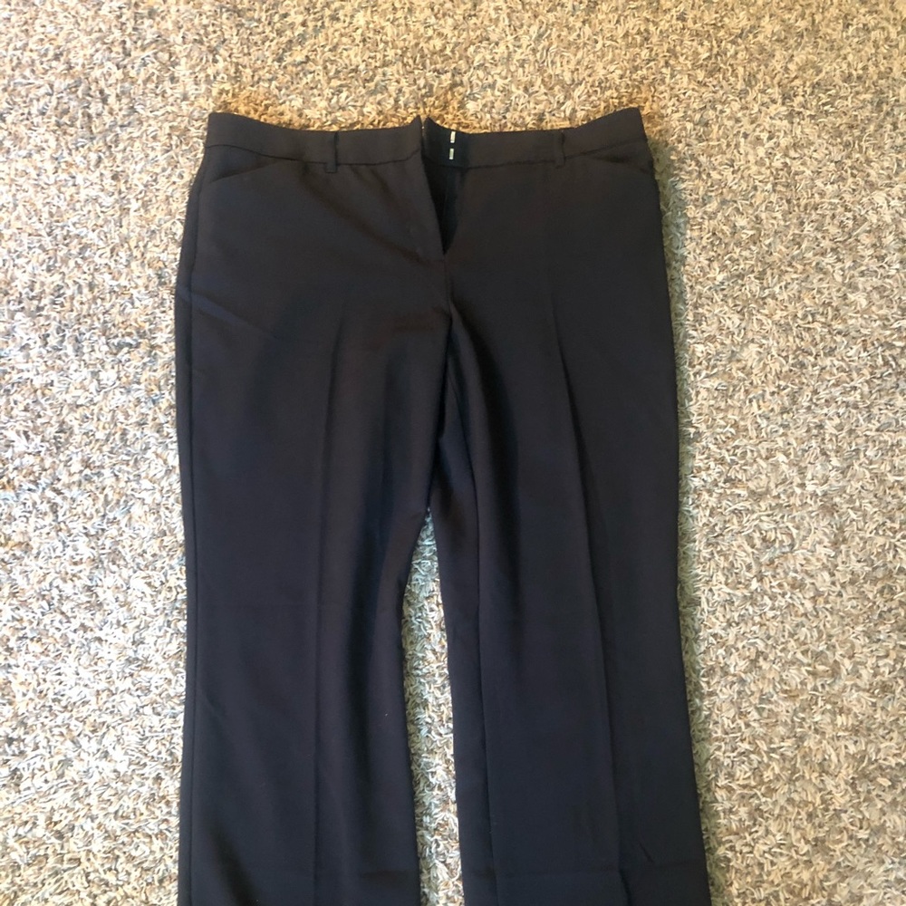 Maurice’s black slacks 13/14 short